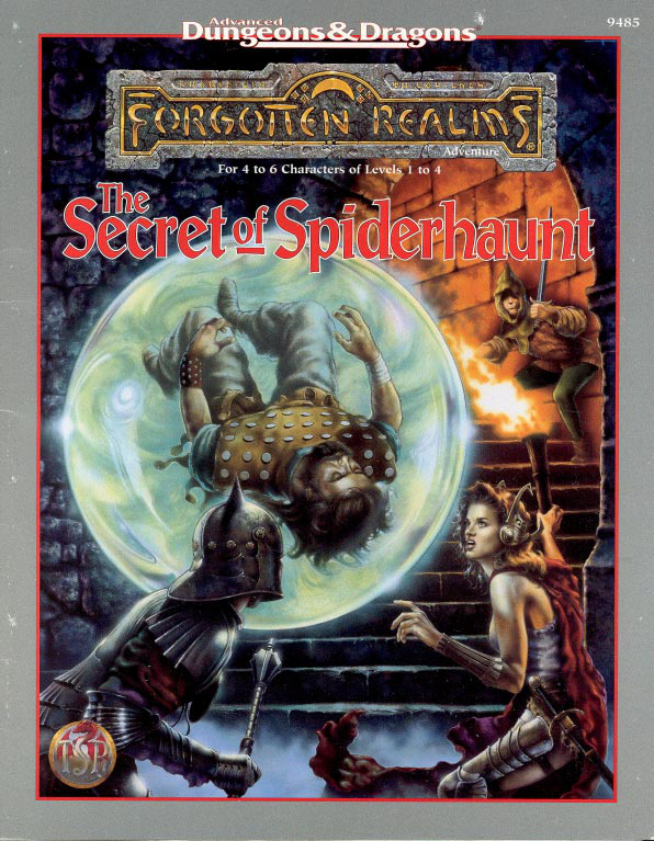 FRB1 The Secret of SpiderhauntCover art